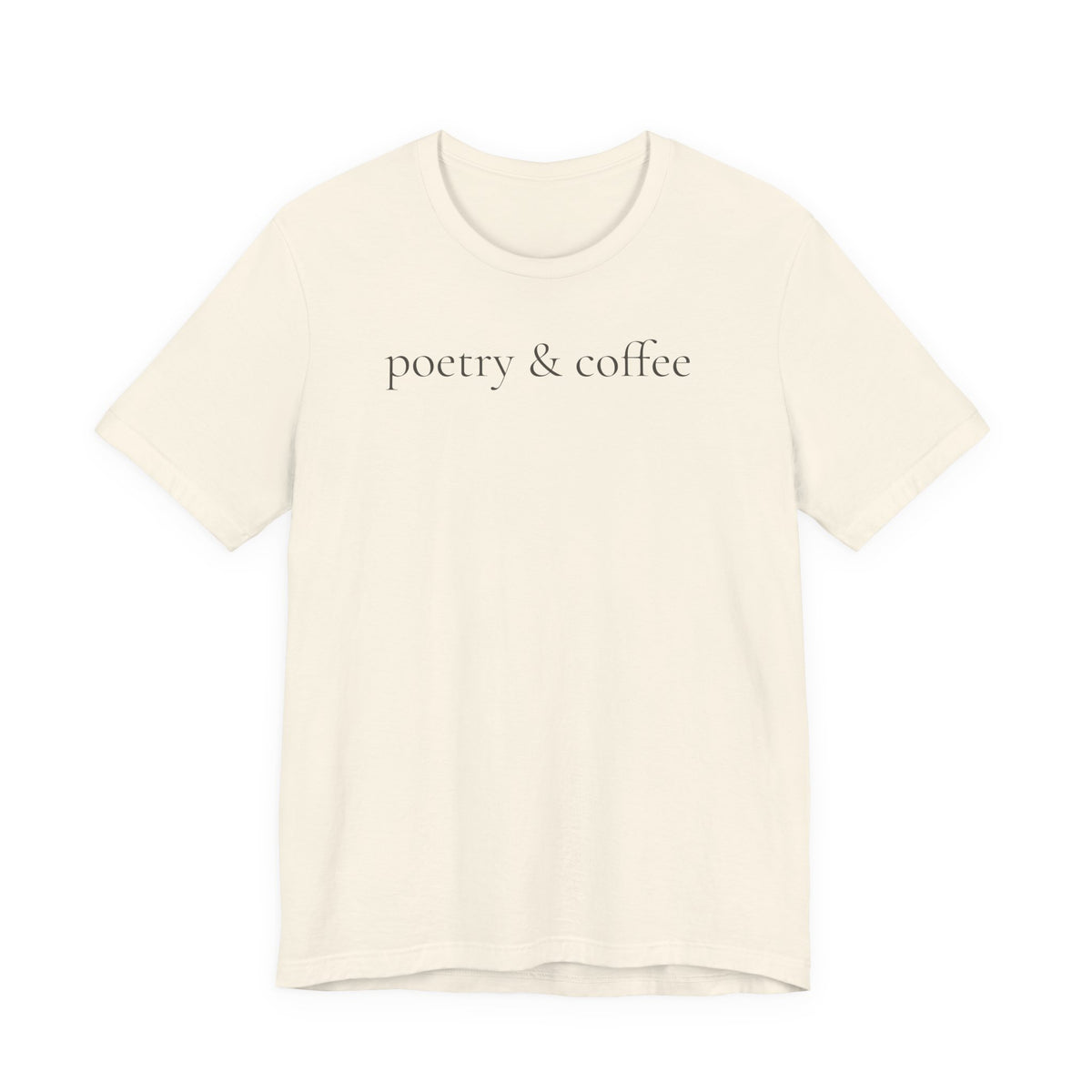 Poetry & Coffee — Literary Tee