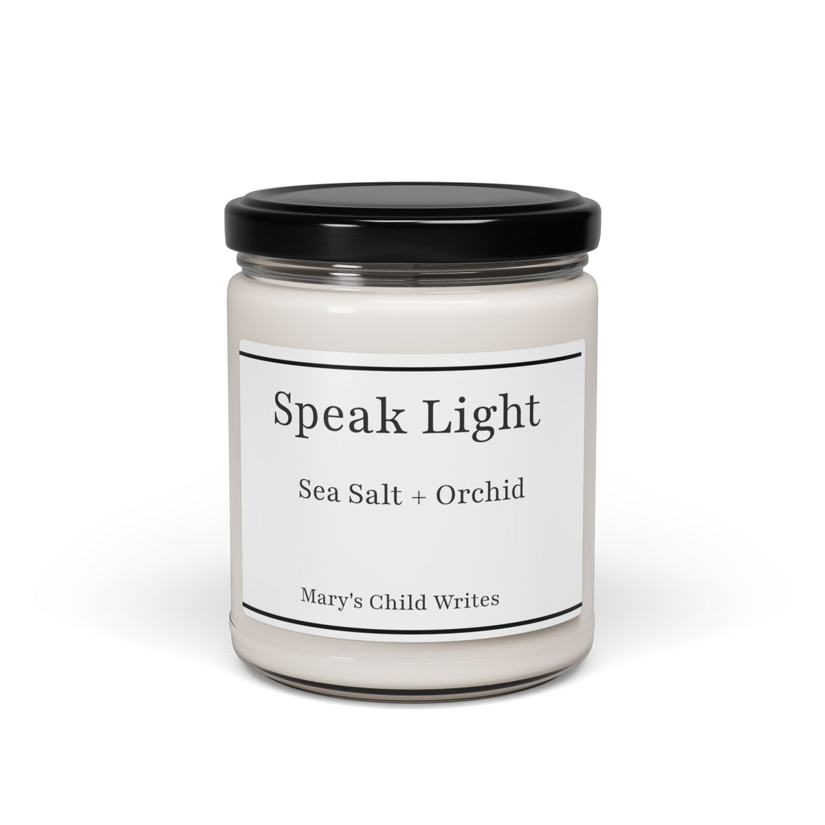 Speak Light — Sea Salt + Orchid Candle