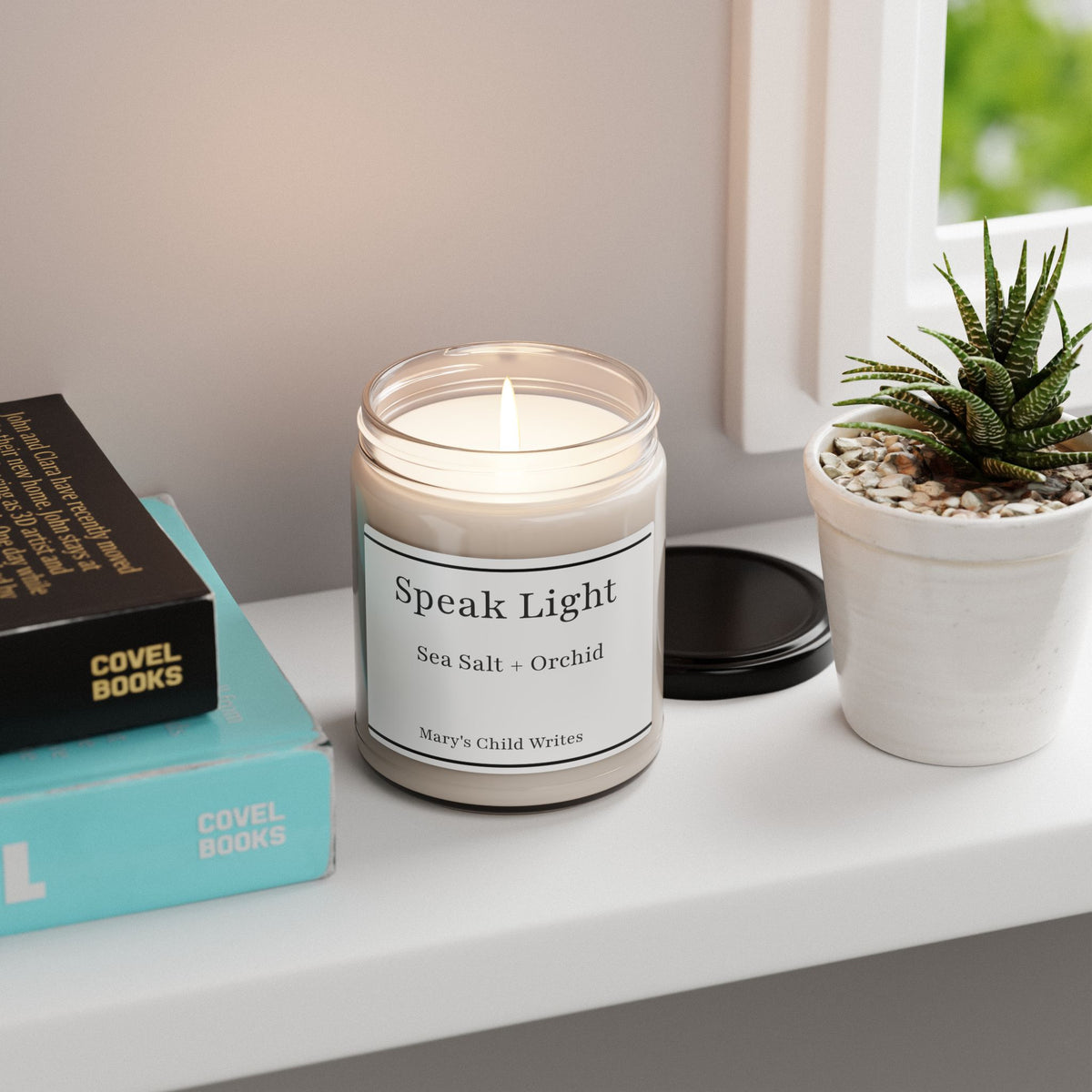 Speak Light — Sea Salt + Orchid Candle