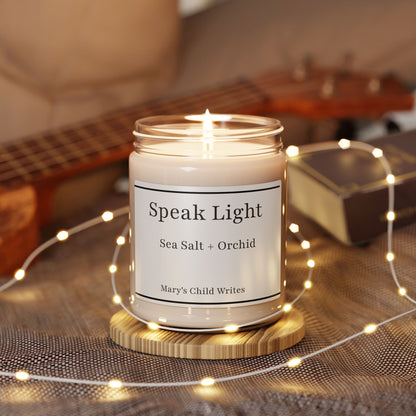 Speak Light Candle — Sea Salt + Orchid