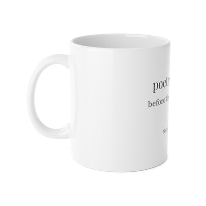 Poetry & Coffee Before the World Wakes – Literary Mug
