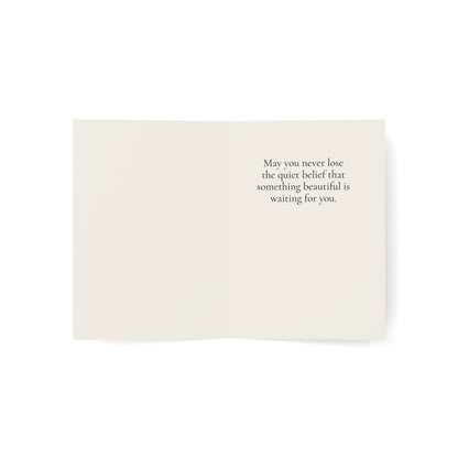 Dreamers Greeting Card – For the Moonlit Souls | Encouragement Card | Poetry Card