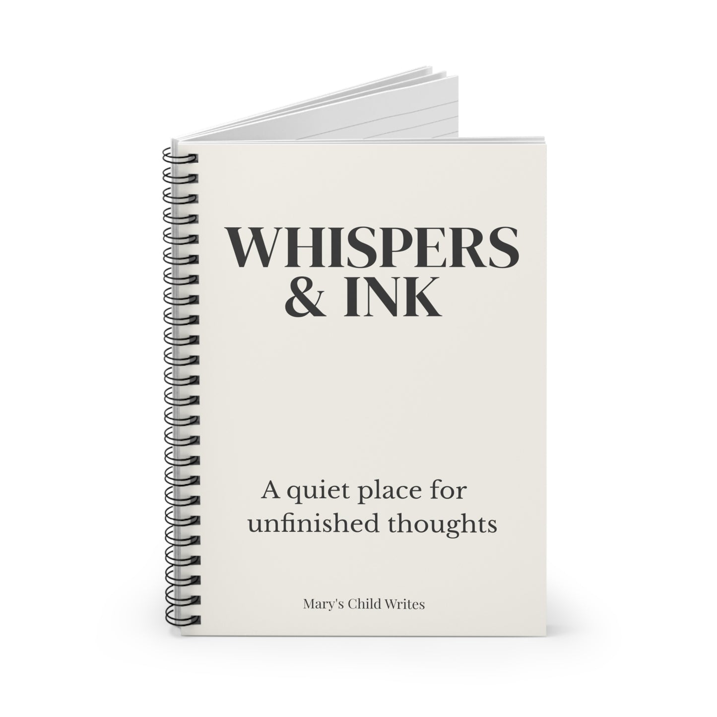 Whispers & Ink — A Poetry & Reflection Notebook