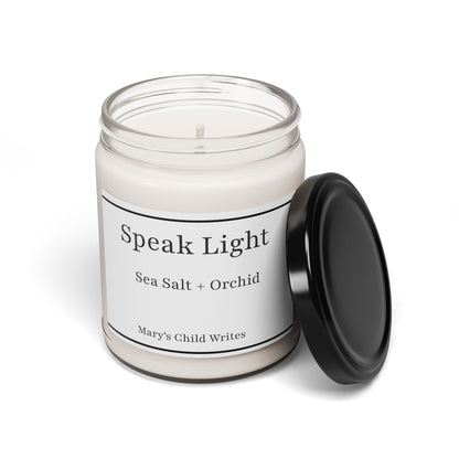 Speak Light Candle — Sea Salt + Orchid