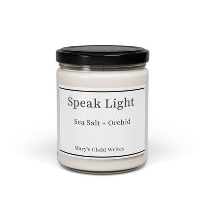 Speak Light Candle — Sea Salt + Orchid
