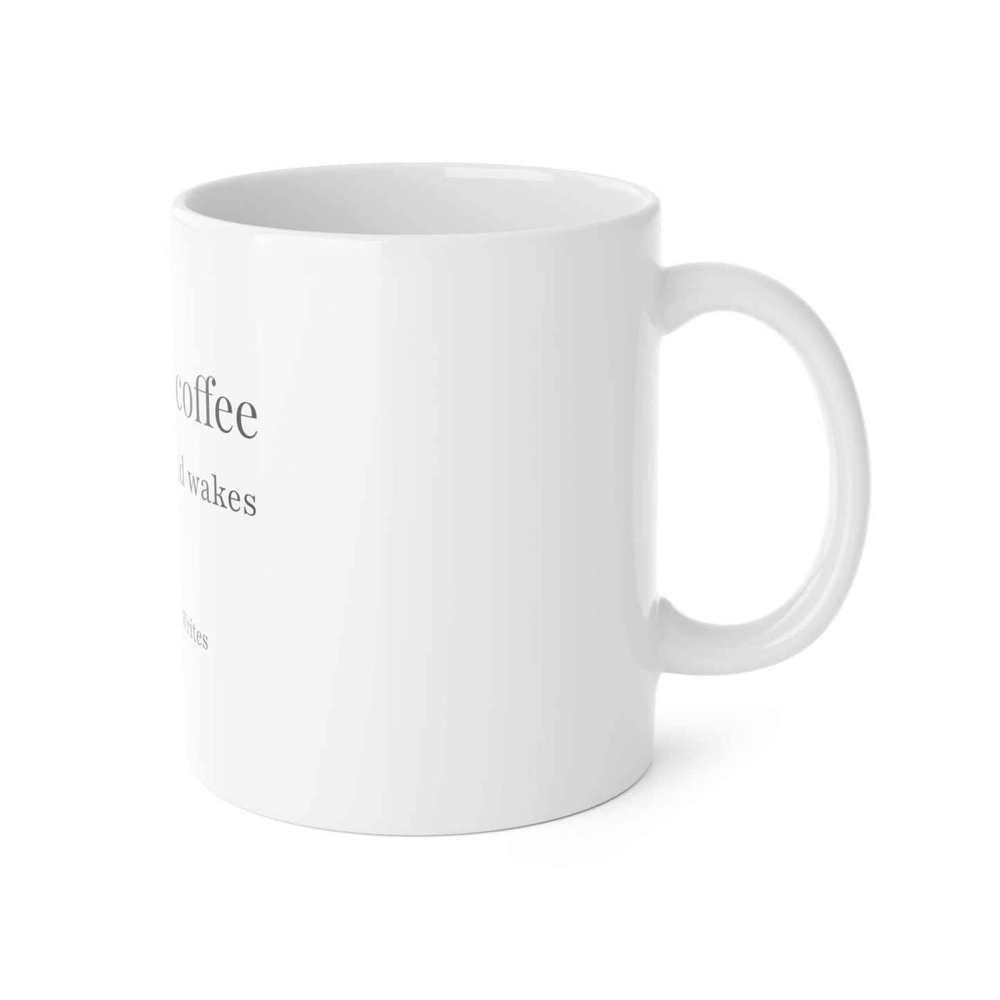 Poetry & Coffee Before the World Wakes – Literary Mug