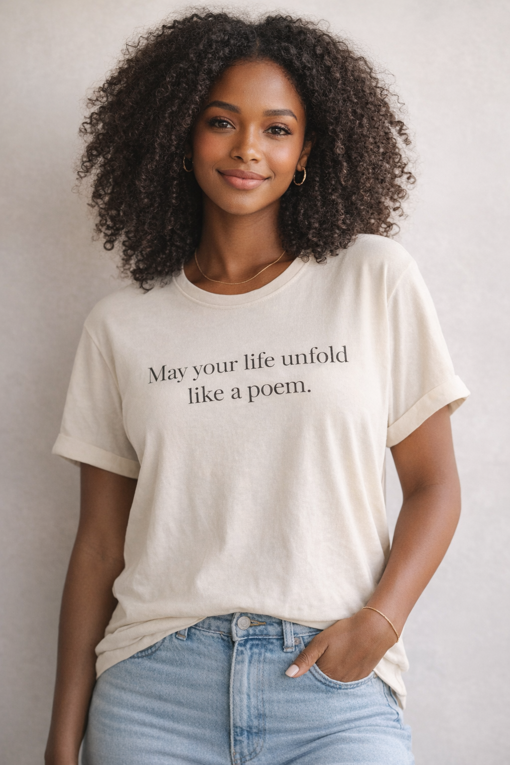 May Your Life Unfold Like a Poem Tee